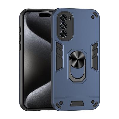 Shockproof Armor Metal Ring Cover For Motorola Moto G41 G42 G53 G54 G55 G60 G62 G72 G82 G84 G85 Magnetic Car Holder Phone Case