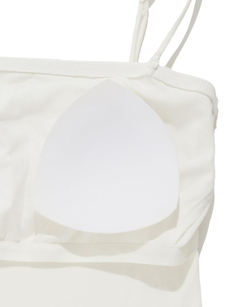 bare top camisole PWCT252355 OWHT F Cup-in