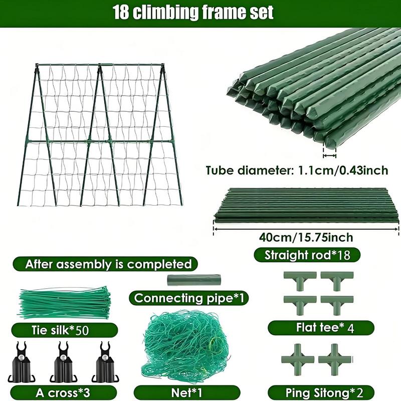 Garden Trellis For Climbing Plants Tomato Trellis Metal Expandable Gardening Growing Supplies Accessories Support For Grape Pea