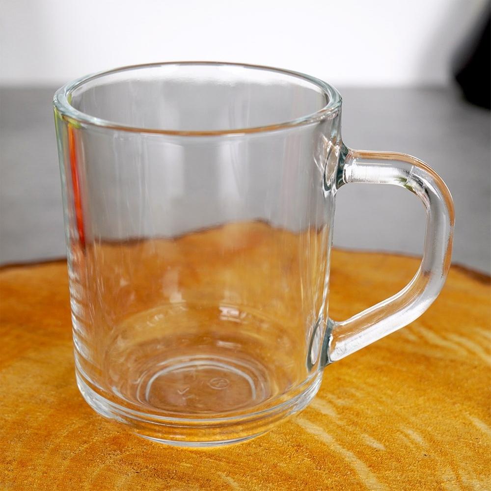 3x Glasses for Coffee, Tea, Drinking, Hot and Cold Beverages Glass Set