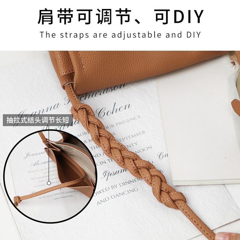 Mała skórzana torba damska na sezon, modna, uniwersalna, damska torba ze skóry bydlęcej, torba na telefon komórkowy, jedno ramię, mała, kwadratowa torba typu crossbody