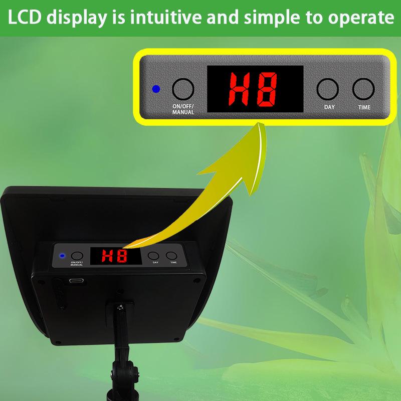 Intelligent Solar Sprinkler Timer for Potted Plants - Automatic Drip Irrigation System