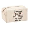 Multifunction Pouch Marie-José Super Colleague Birthday Gift Personalized Original Idea | School Pouch Office Supplies
