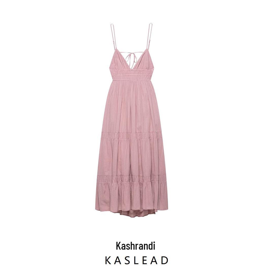 

2025 Summer Women s Fashion European & American Style Tulle Midi Dress Small