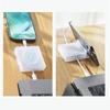 5 Pieces Portable Cable Organizers Box Retractable Cord Management Winder Case Phone Holder for Office Home or Travel