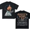Chris Brown Tour Shirt 2025 Chris Brown Tour Breezy Bowl XX T-Shirt Unisex T-Shirt