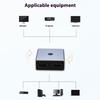 Metal 4K60Hz For HDTV Switcher With Intelligent Chip 2 Way Auto Signal Switching for Gaming Consoles