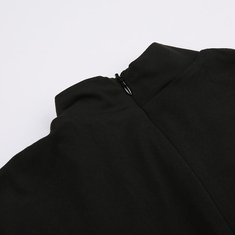 Women's Sporty Fashion Sleeveless High Neck Bodysuit