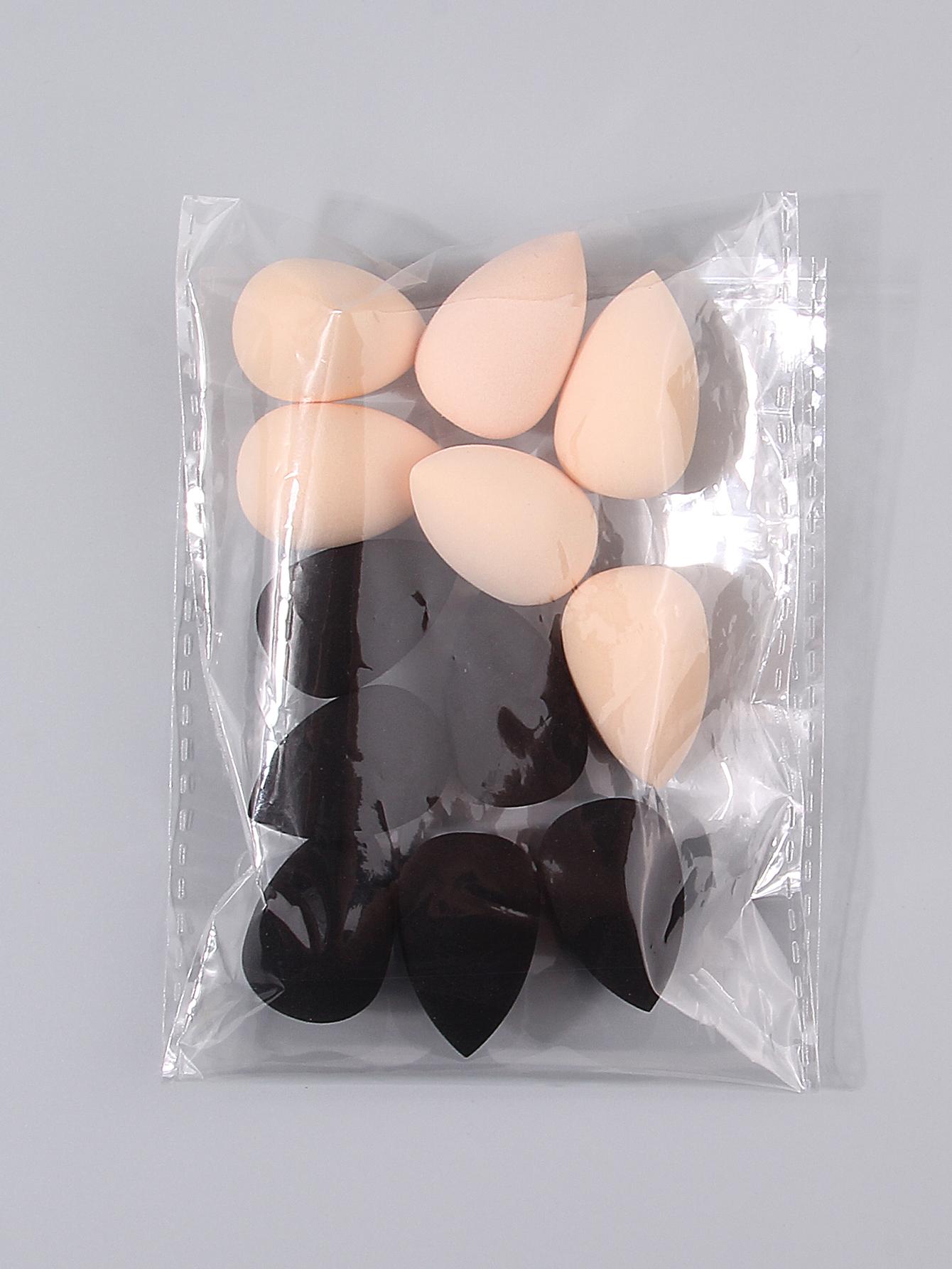 

12PCS multi-color mini beauty egg, super soft non-latex makeup egg,dry and wet dual-purpose sponge egg,makeup sponge powder puff