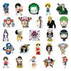 50 One Piece Anime Stickers: Waterproof for Suitcases, Tablets, Skateboards, and Cars