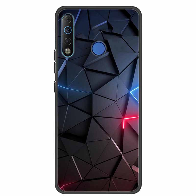 Case For TECNO Camon 12 Air Luxury Silicone Soft Shockproof TPU Back Cover for Tecno Camon 12 CC6 Case Camon12 Funda Love Coque