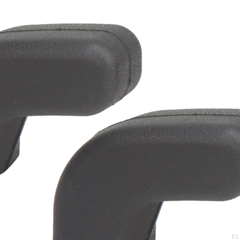 2 Pieces Front Tow Hooks Covers Accessories Easy To Install Spare Parts Rubber High Performance