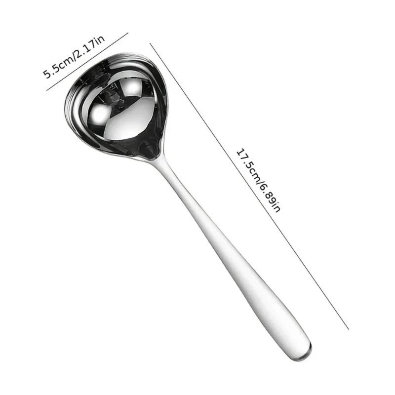304 Stainless Steel Spoon LongHandle Soup Spoon Rice Spoon Kitchen Tableware