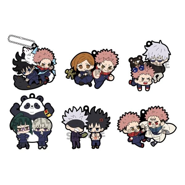 

MegaHouse Rubber Mascot Buddy Collection Jujutsu Kaisen Approximately 65mm PVC Painted Finished Figure [Rerelease] (BOX)
