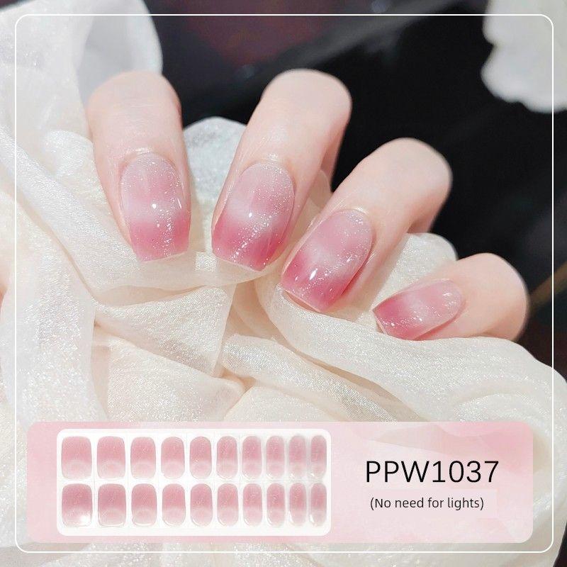 

Meigai Baking-Free Paper Full Set Ornament Cat s Eye Nail Sticker PPW1037 Cat s Eye