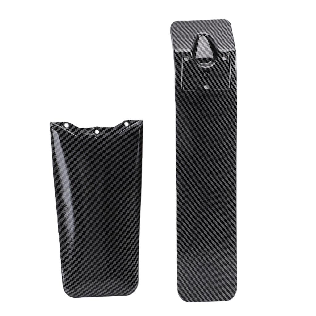 Dirt Bike Front Rear Mudguard Replacement for Tuttio Soleil 01 Carbon Fiber Pattern Splash Mud Guard