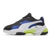 Comfortable Simple Low-Top Training Shoes Unisex Sneakers Black Blue 372595-03