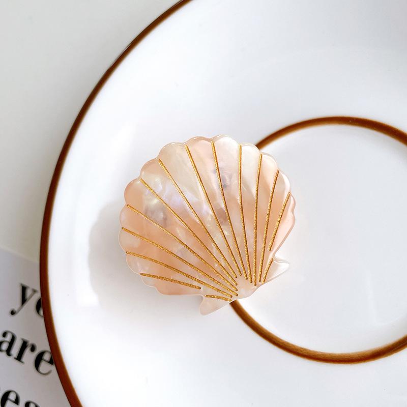 Nan Rui Korean Sweet Girly 4cm Medium Acetate Shell Claw Hair Clip
