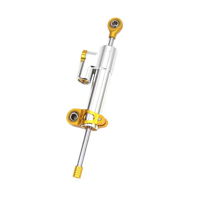 Für Yamaha MT09 MT07 YZF R1 R6 FZ1 XJR1300 MT-07 Kohlefaser Universeller Motorrad-Dämpfer Lenkungsstabilisator Sicherheitskontrolle