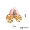Wedding Ring Box Romantic Sakura Rabbit Carriage Home Decor Cute Gift for Girls Jewelry Storage