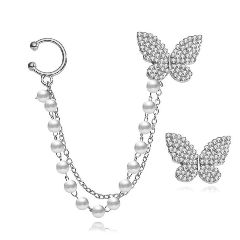 14K Real Gold Plated Leaves Earring Delicate Micro Inlaid Cubic Zircon CZ Stud Earrings Wedding Jewelry Pendant