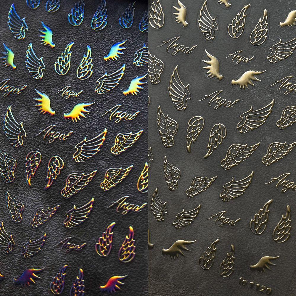 styles Special Design 3D Angel Wings Nail Sticker Nail Decorations Nail Art Decal Manicure Tool