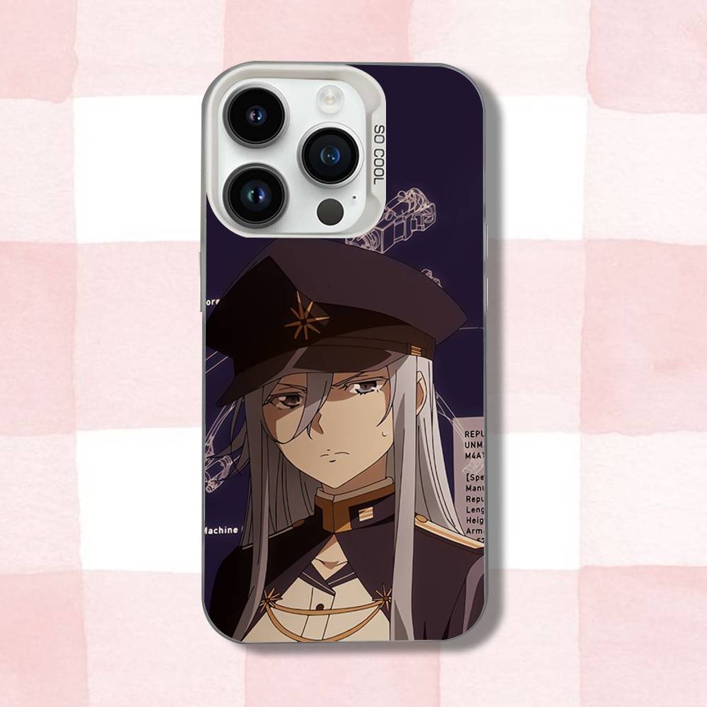 Anime V-Vladilenas M-Milize Phone Case For iPhone 16,15,14,13,12,11,Pro,XS,Max,Plus,Mini,SE White Candy Matte Shockproof Cover