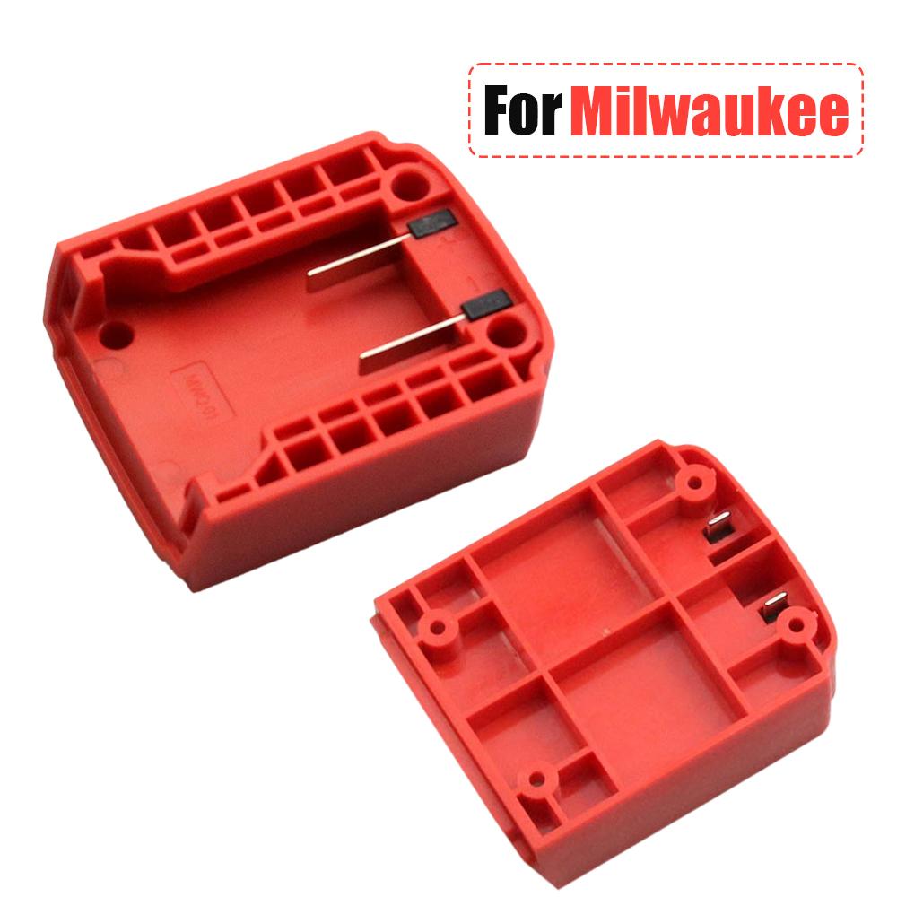 1PC DIY Battery Adapter Converter Base Charging Head Shell for Makita for DeWalt for Milwaukee 18V Lithium Battery Connector