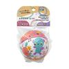 Toy Royal Fluffy Ball (Small) with Bell Makes a Sound (Doesn't Hurt When Hit / Soft) Colorful Animal Pattern (Large Ball / Indoor Play) Baby Baby