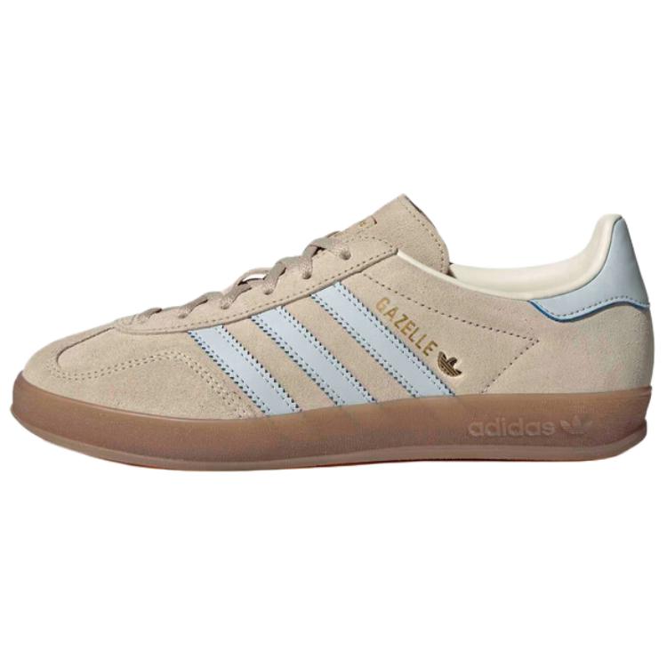 

adidas Originals Gazelle Indoor Wmns Wonder Beige Halo Blue Women s Casual Sneakers JR2432 35.5