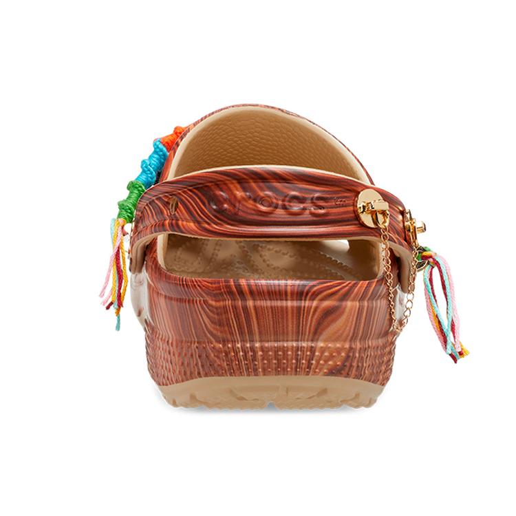 Crocs Sza X Classic Clog 'Woodgrain' Women's 207390-90H