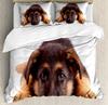 German Shepherd Duvet Cover Set Police Dog Comforter Cover Full King Size For Boys Animals Bedding Set Puppy Dog Bedspread Cover