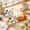 2PCS Creative Micro Landscape Decoration Cute Floating Cat Fishing Aquarium Ornament  Office