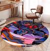 American science Pattern Round Rug, Indoor/Outdoor Mat, for Picnic, Gameroom, Bedroom, Office, Living Room, Home Decor Carpet, Birthday Gift