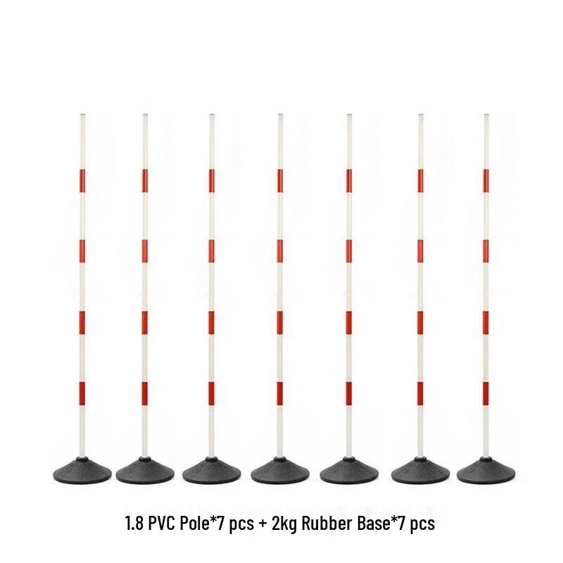 Agility Training Marker Pole & Base Set
