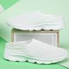 2025 Summer Mesh Casual Shoes Breathable Half Loafers Fashion Outdoor Indoor Slippers Women Flats Comfortable Couple Sneakers