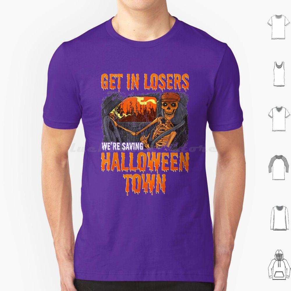 Halloweentown And Chill T Shirt Cotton Men Women DIY Print Halloweentown Halloweentown University Halloween Halloweentown And