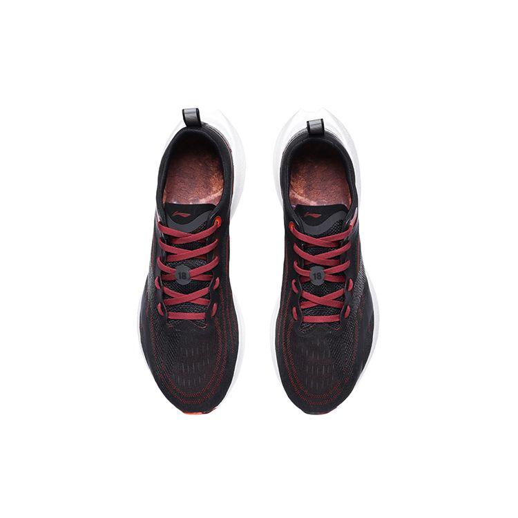 Li Ning Ultra Light 18 Mars Sports Low Top Running Shoes Men Sneaker Black Red ARMR013-1
