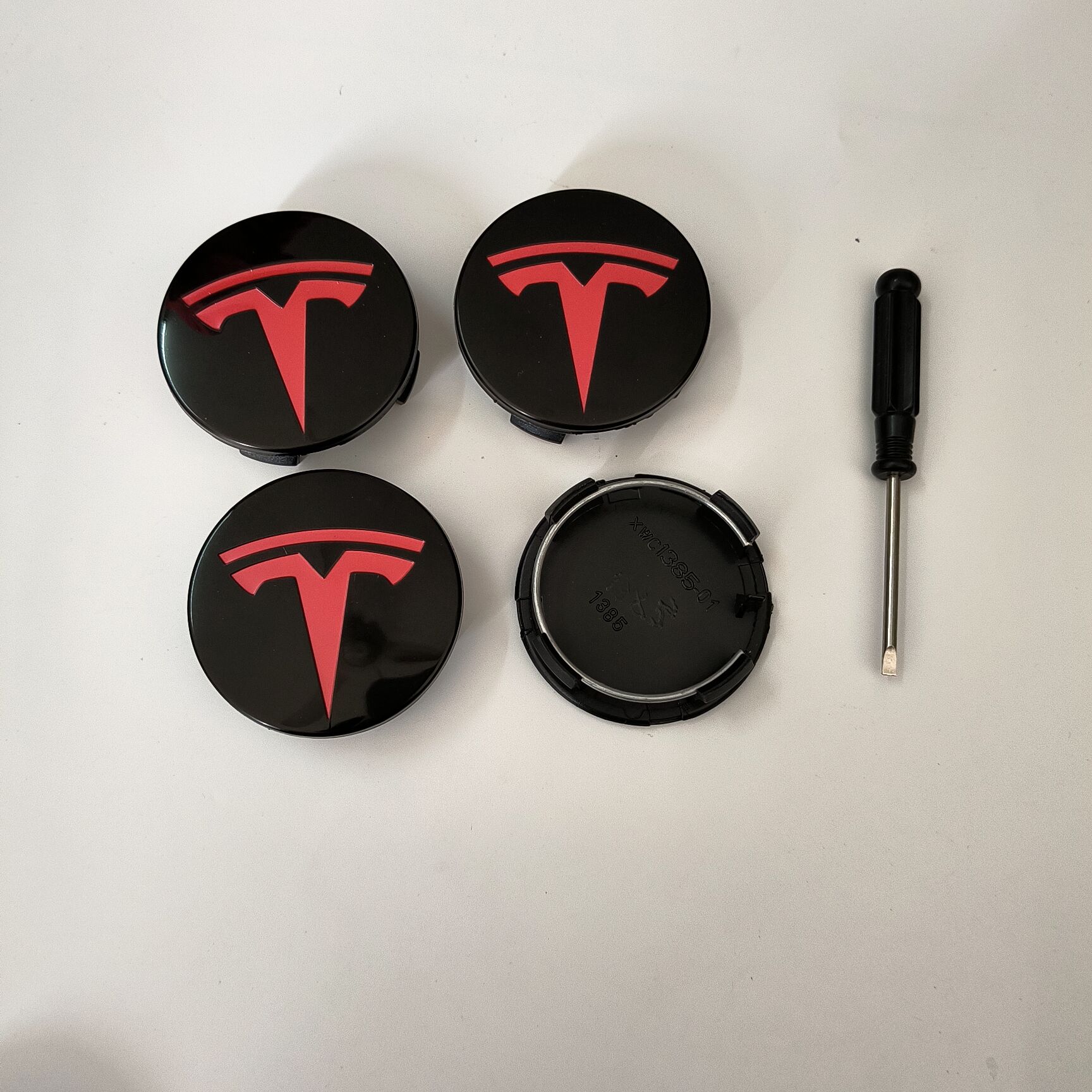 

56MM 5PCS 26PCS 30PCS for Tesla Model 3 Y Model Y Juniper Car Wheel Center Hub Decorative Caps Badge Lug Nut Protective Cover