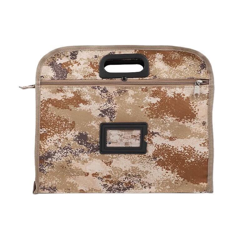 Portable Canvas Document Organizer Bag