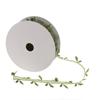 Leaf Ribbon Length 20M Christmas Decorative Ribbons for Bows Making Craft Embellishment Wedding Decoration Packaging