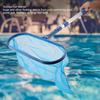 Schwimmbad Skimmernetz mit Teleskopstange Entfernung Laubharke Maschennetz Pool Teiche Reinigungsnetz Piscina Zubehör