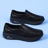 Spot nurse shoes spring breathable air cushion soft sole not tired feet thick sole large size black medical work shoes foreign trade