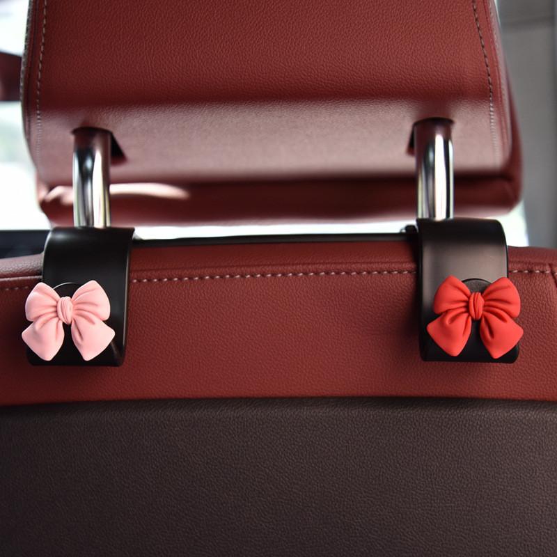 Rabbit-shaped Car Seat Back Hook For Hanging Items In Car StyleC