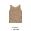 Kaslead New Arrival Women's Clothing Fashion Style Fashion Minimalist Best Selling Hollow-out Sequin Waistcoat Vest