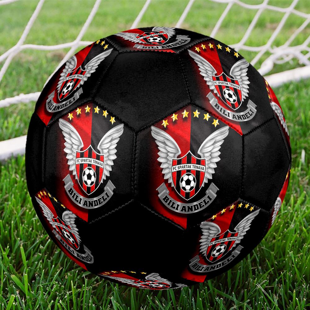 Pallone Calcio a 5 FC Spartak 1 Colorato Cucito a Macchina PVC Misura 5 Pronto per Allenamento di Squadra e Competizione Resistente Alto Rimbalzo Fantastico Regalo Sportivo