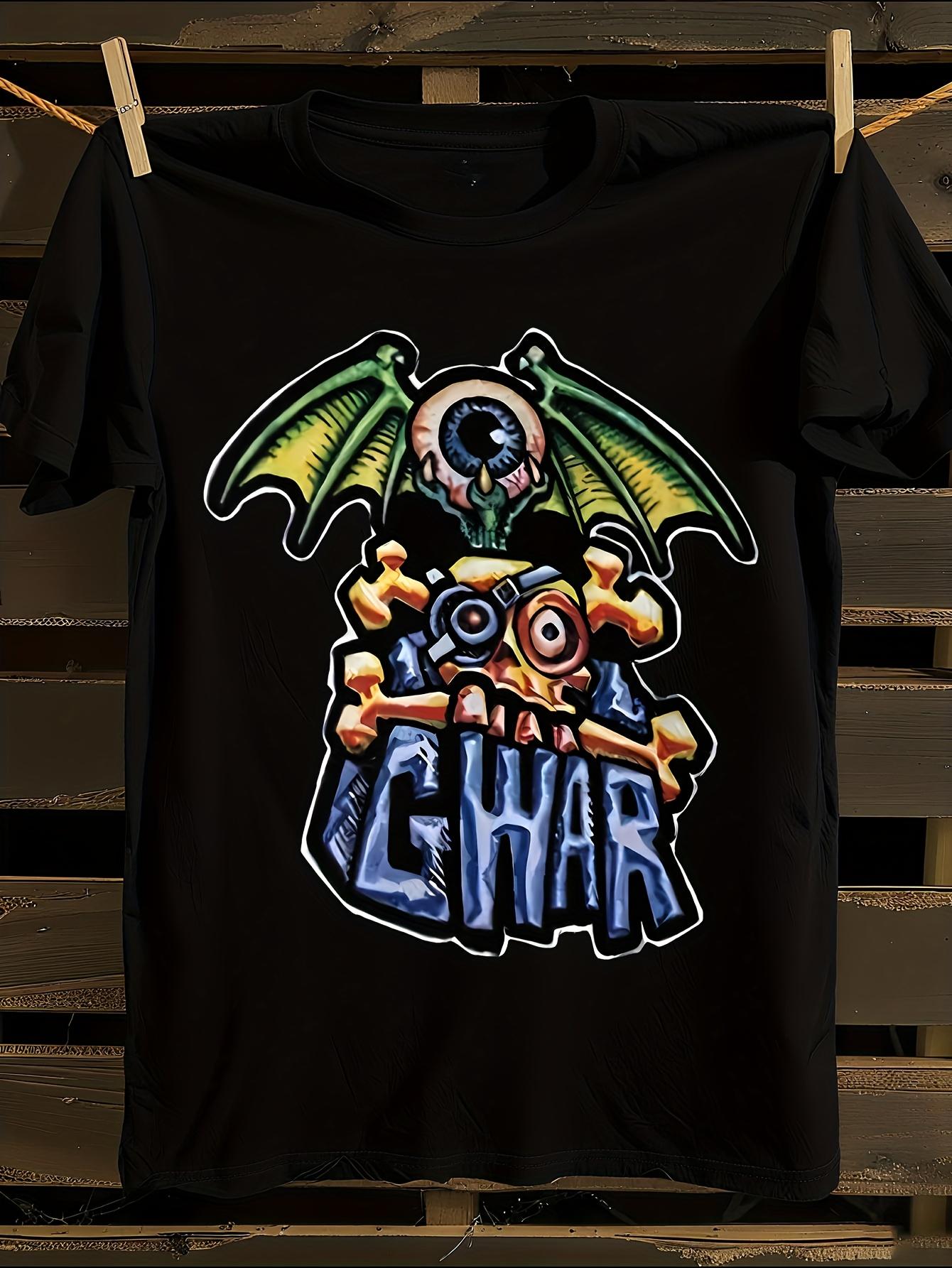GWAR Band Merchandise Iconic Flying Eyeball Logo Tshirt L