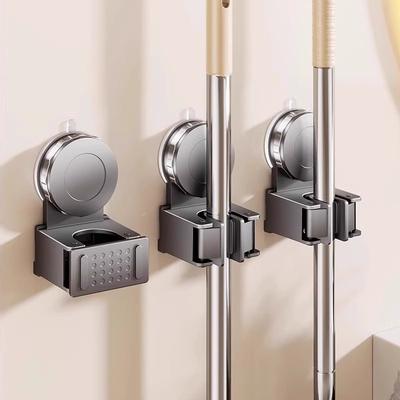 Bohrfreier, spurloser, stark haftender, wandmontierter Saugbecher-Mopphaken