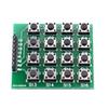 Langlebigkeit 16-Tasten 8-Pin-Matrix-Tastaturplatine Kompatibel für Raspberry-Systeme Externe Erweiterung Präzise Eingabe