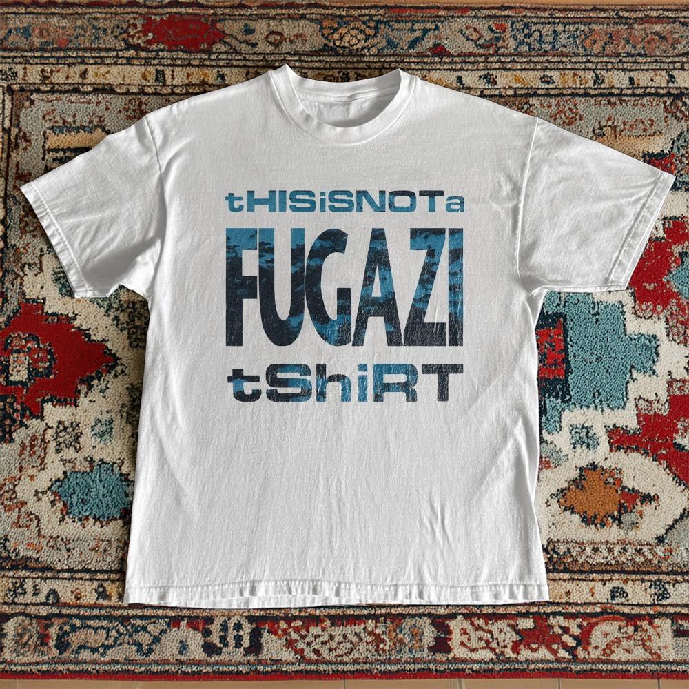1990s Fugazi You Are Not What You Own White Heavy Cotton T-Shirt L